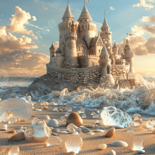 ЗАмок на песке